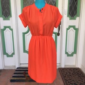 J. Crew Draped Shirtdress with pockets